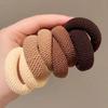 5/10Pcs Random Color Hair Scrunchies, High Elastic Thick Hair Ties, Soft Hair-Friendly Elastic Bands for Women Girls