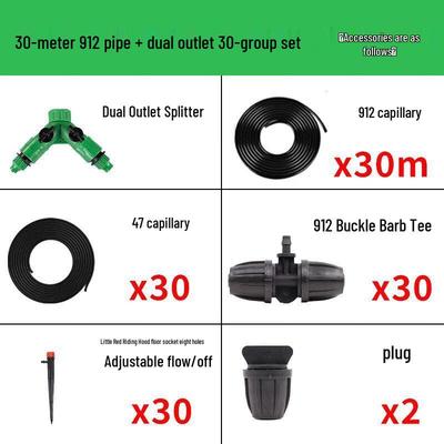 Outdoor Semi-Automatic Drip Irrigation System
