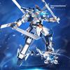 Jaki Original Transformable Kids Building Blocks Set, 2 Modes : Warrior & Helicopter, Perfect Gift For Boy Birthday/Christmas
