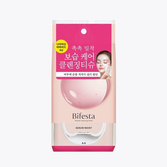 Bifesta Cleansing Tissue Serum Moist Double Pack (46 sheets + 46 sheets)
