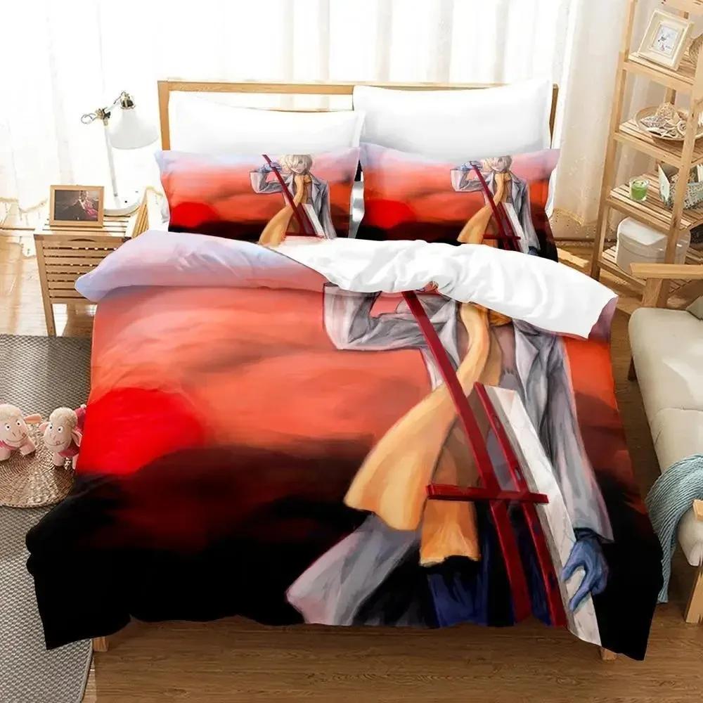 New Shaman King Comfortable Duvet Quilt Cover Pillowcase Bedding Set Children Bedroom Decoration Home Textile