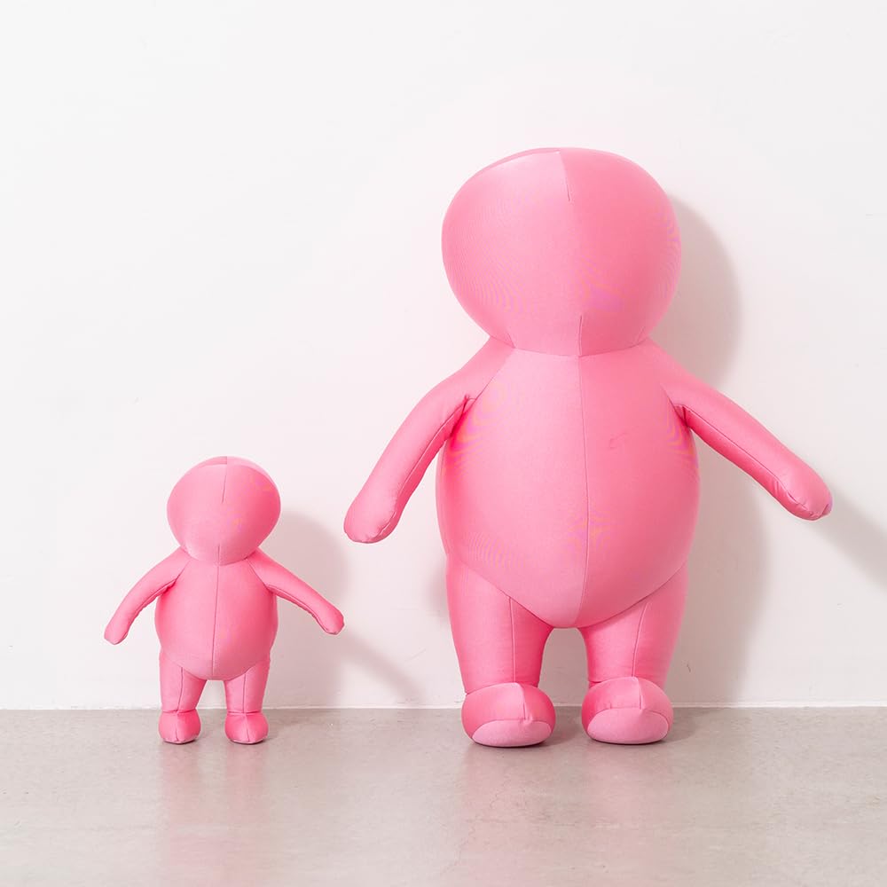 Flex Sales Happy Human Bead Cushion, Small, Pink, HPH-30