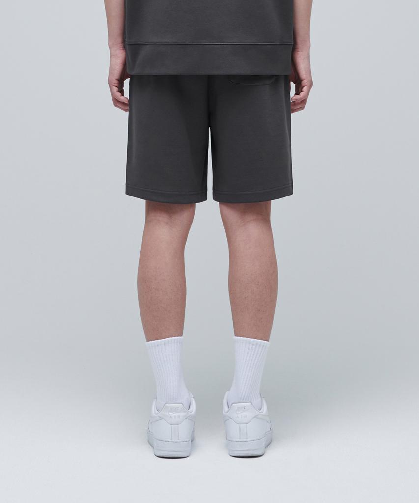 MUSINSA STANDARD Flat Terry Sweat Shorts [Gunmetal]