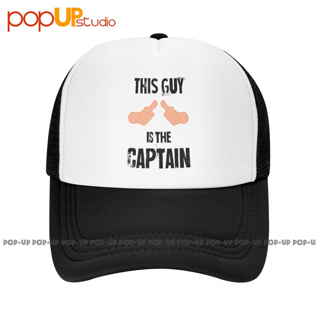 

Этот парень - капитан. Забавные бейсбольные кепки для катания на лодках, дышащие шапки