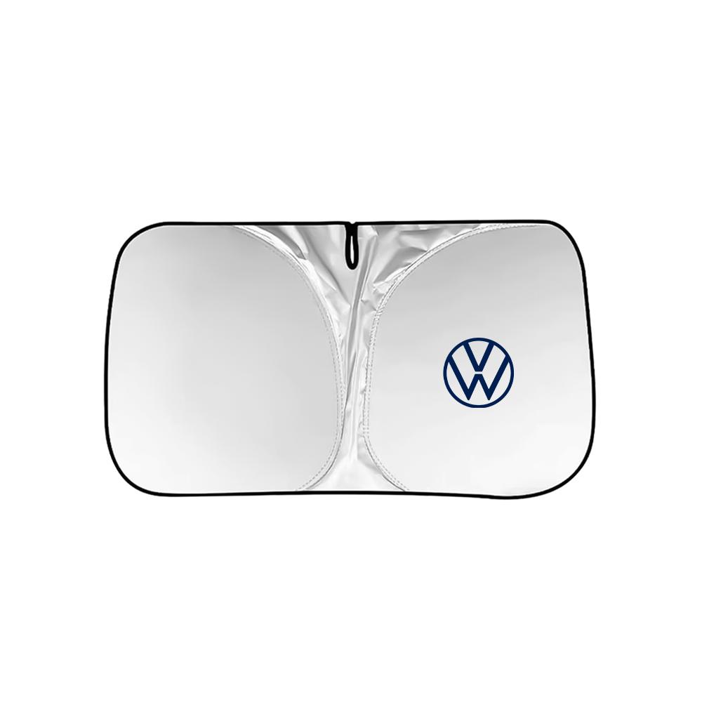Car Windshield Sunshades Sun Shade Cover Accessories Valve Cap For VW Golf Jetta Beetle GTI MK4 Tiguan Passat GTD Polo Motion Ry3