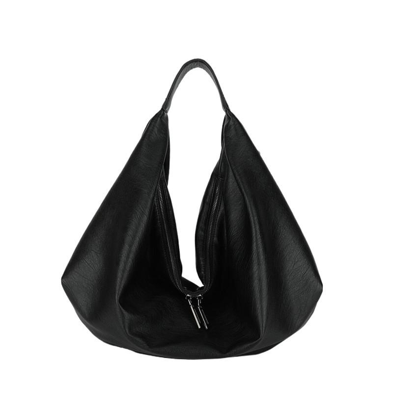 Ielgy Large-Capacity Underarm Bag Fashion Large-Capacity Tote Bag Simple Trendy Shoulder Bag