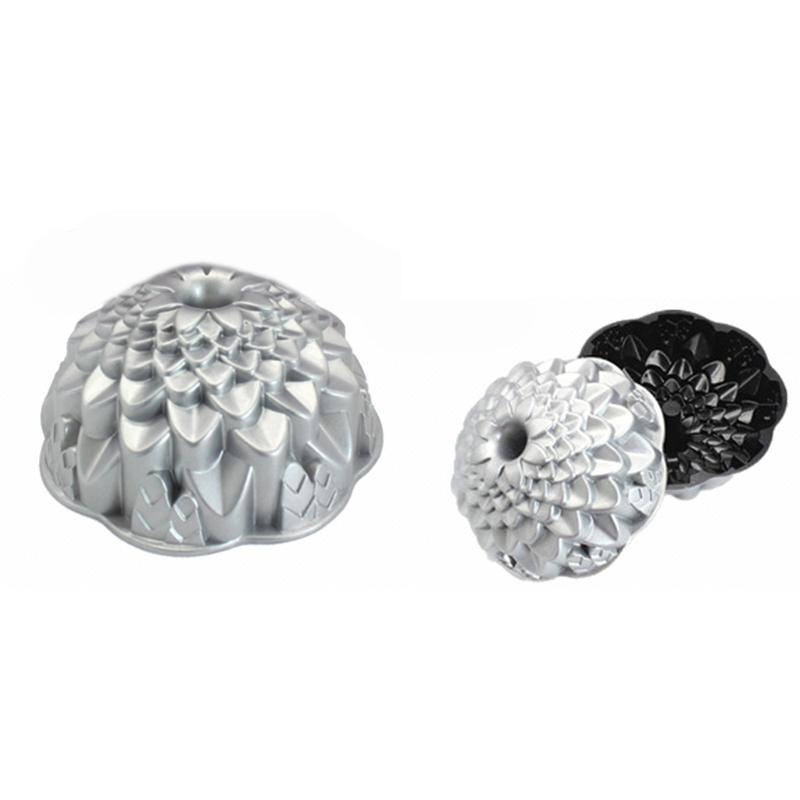 Cake Pan Non Stick Shaped Tube Pan For Oven Baking Floral Whirlwind Shape Mold