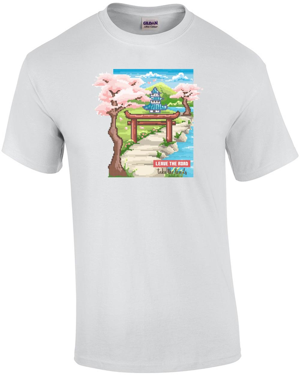 Leave The Road Take The Trails Retro T-Shirt Unisex T-Shirt XL