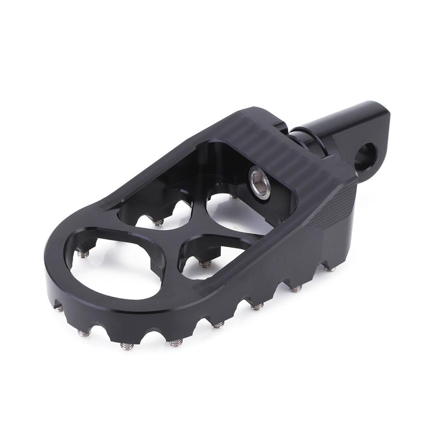 CNC Široké Tlusté Stupačky Stupačky Rotační Stupačky Černé pro Dyna Sportster Iron 883 Fatboy Bobber