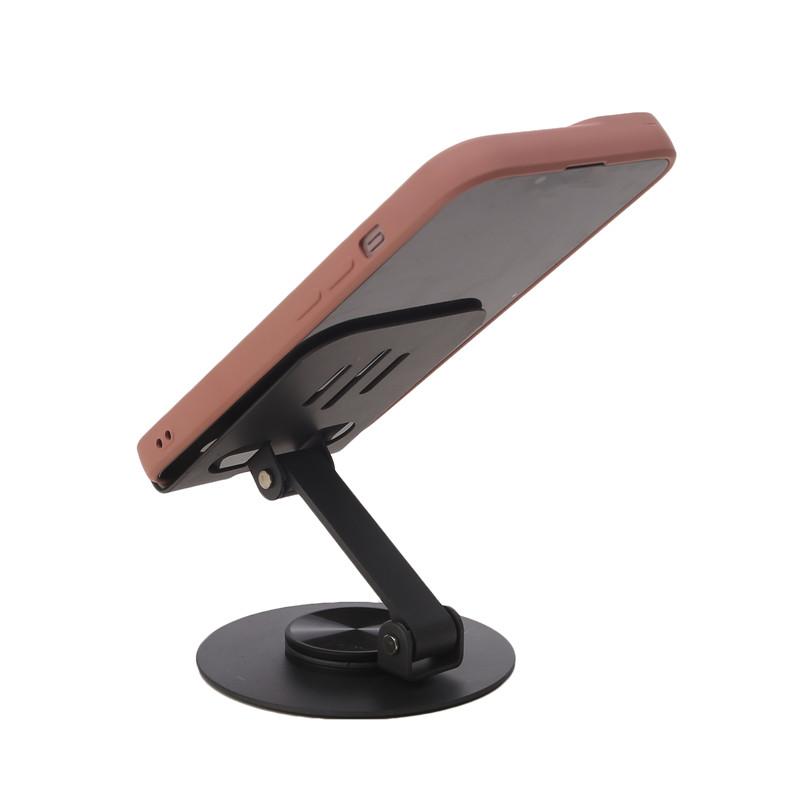 Portable Folding Phone Tablet Bracket Desktop Cellphone Holder Stands 360 Degree Rotatable Stable Support