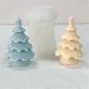 Flexible Silicone Mold Handmade Scented Candle Mould Star Christmas Tree Aromatherapy Jewelry Mold Home Decorations