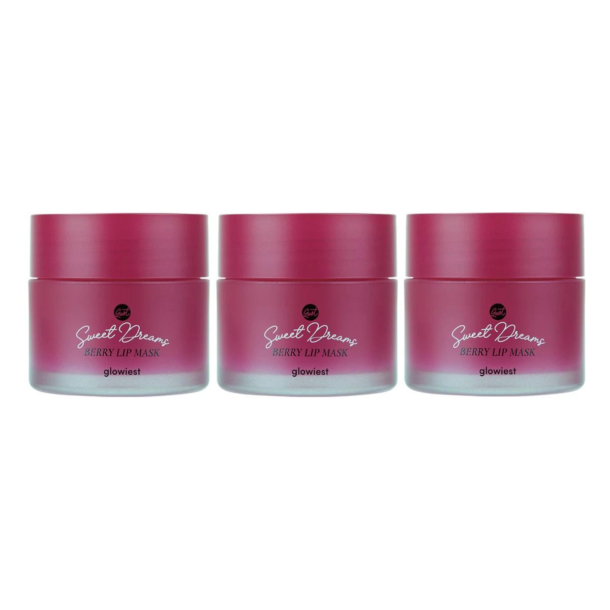 Glowiest Sweet Dreams Lip Mask Berry 20g x 3