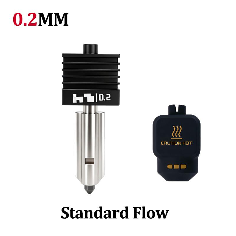 For Bambu X2D P2S H2S Hotend For Bambu Lab Quick Swap Extruder Hardened Steel Print Head P2S Hotend Heating Assembly Replacement