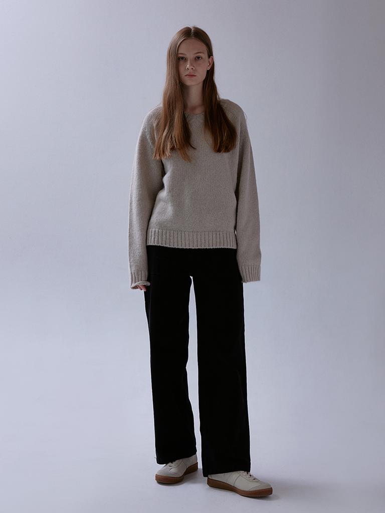 Deomiteun Pebble Denim Pants (Black)