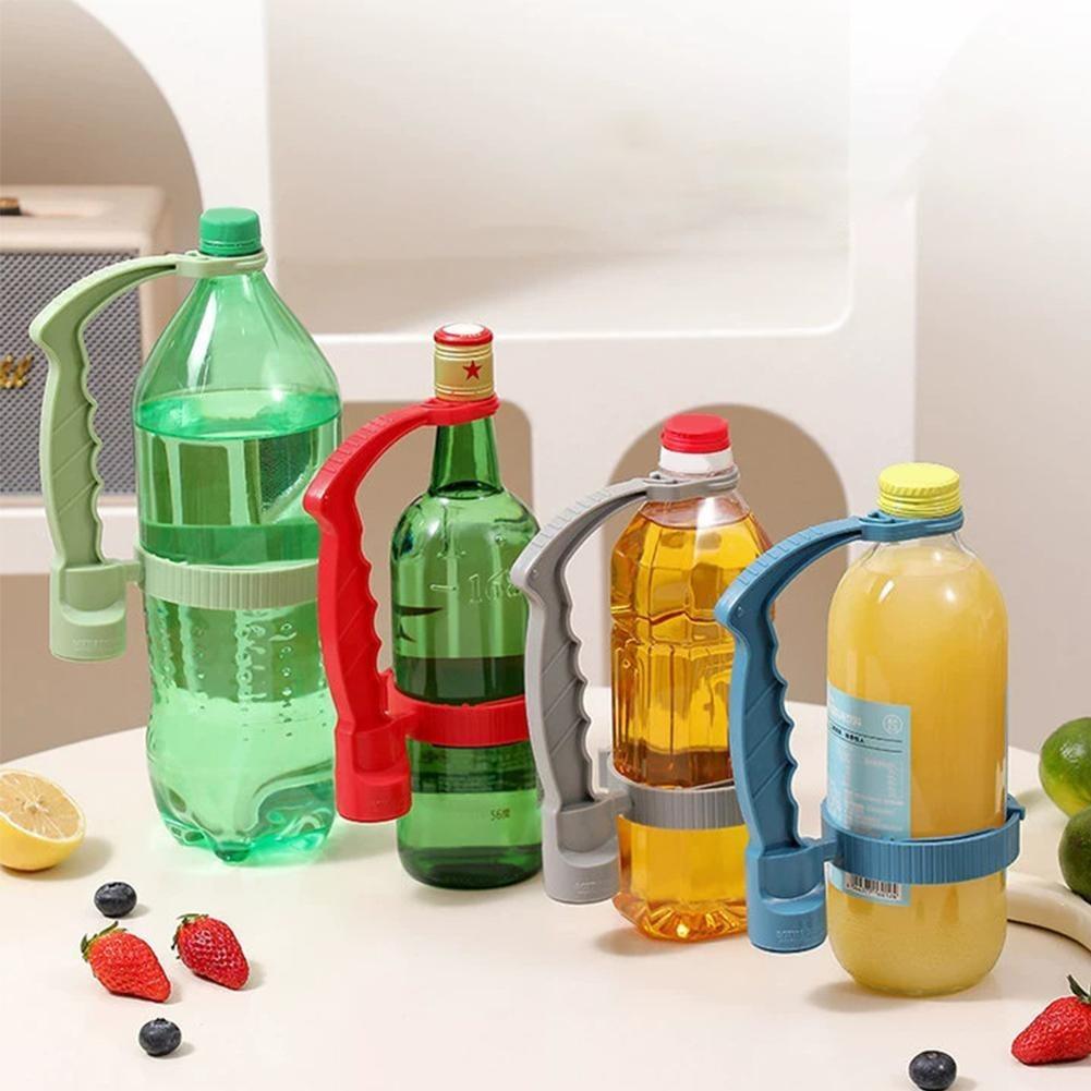 Beverage Handle Soda Water Beverage Bottle Plastic Handle Cola Handheld Pouring