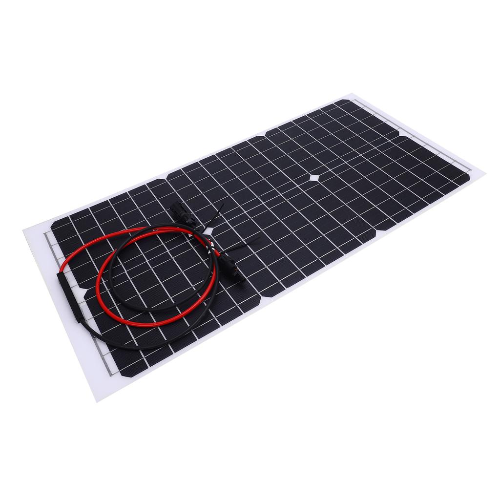 Solar Panel 30W 18V Semi Flexible IP65 Water Proof Monocrystalline Silicon Solar Panel for Camping