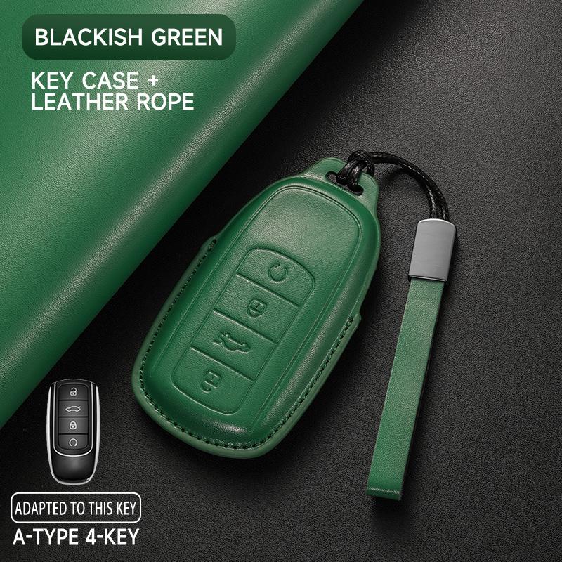 

Кожаный чехол-накладка для ключа автомобиля брелок для серии Chery Tiggo 8Pro 8plus Max New 5Plus 7pro Arrizo Omoda 5 C5