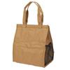 Waterproof Lunch Insulation Bag Portable Thickened Aluminum Film Bento Bag for Travel Work School Picnic Khaki
