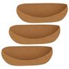 3Pcs Water-Retentive Felt Plant Pot Liners Root-Friendly Hanging Basket Liners  Garden Planters