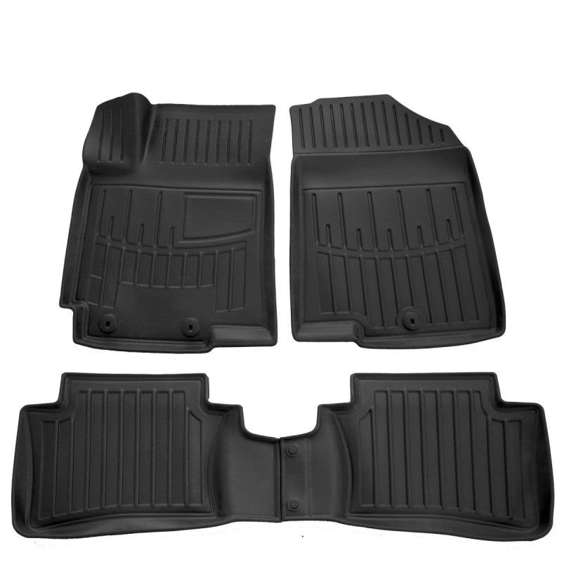 Rugs Stingray 3D (4 Pcs, Polyurethane) for Hyundai Accent 2011-2017