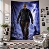 Wall TapestryFriday the 13th Jason Voorhees Art Hanging Cloth Decorative Background Cover for Room Decoration