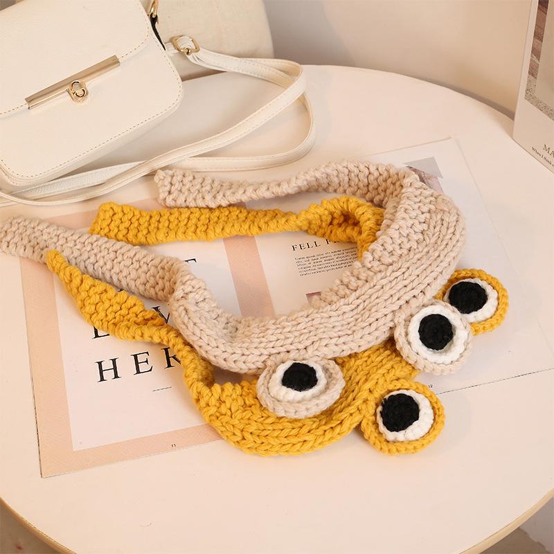 Wintermütze im koreanischen Stil, Frosch-Häkelmütze, gestrickte Mützen, Hüte für Frauen, Geschenk, Baby, Anime-Hut, Fotografie-Requisite, Party