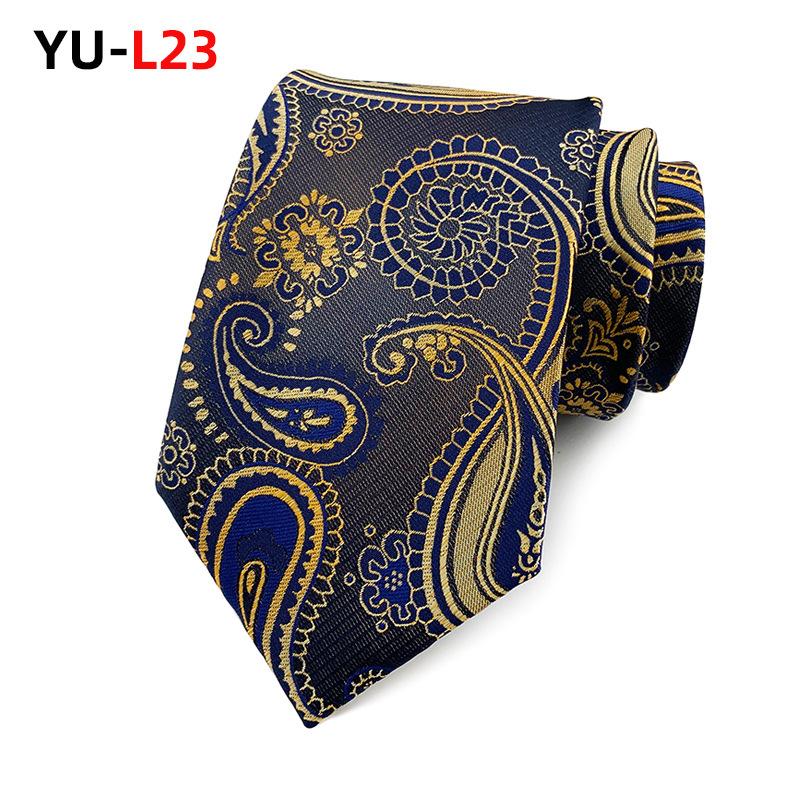 

Галстук из полиэстера с цветком кешью для мужчин