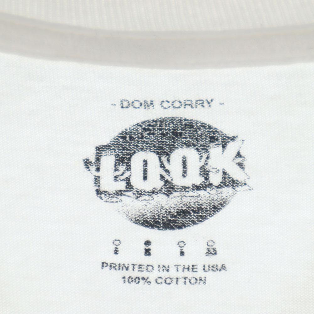 LQQK STUDIO THE DOM COREY Print Short sleeve T-shirt M white Men's Used