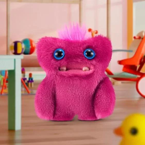 Fuggler Monstres aux Dents Moches Peluches Fuggler Bébé Dessin Animé Yeux Écarquillés Bizarre Lapin Peluche Kawaii Multicolore Poupée Peluche 8-9CM
