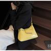 Women Summer Glossy PU Delicate Crossbody Bag High Grade Buckle Zipper One Shoulder Bags Versatile Commute Underarm Packs