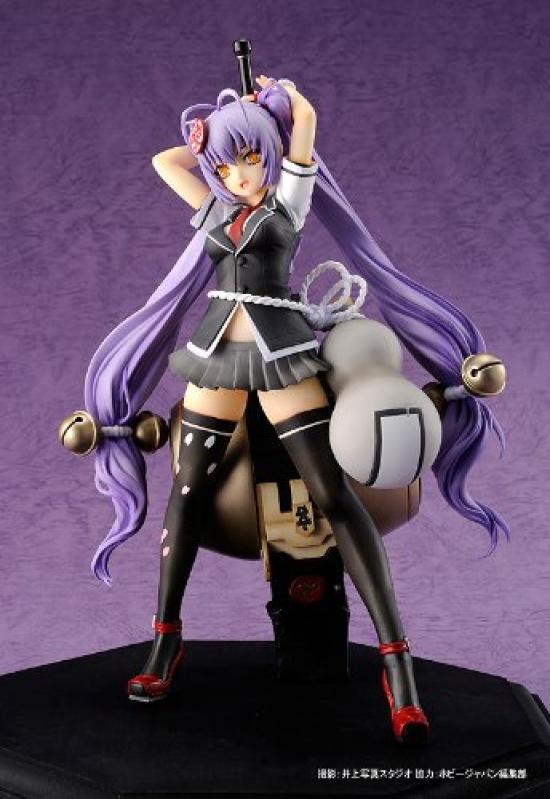 Hundred Flowers Samurai Girls Kanetsugu Naoe scale PVC painted finished (1/8 product)