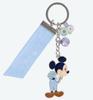 Mickey Minnie Pair Keychains Happy Blue Tokyo Disney Resort TDR Keychain Blue Ever After [Disney] &