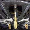 Clema Portabilă pentru Duza Anvelopei Conector Pompă Inflatabilă Mandrină Aer Anvelopă Auto Inflator Compresor Poate Fi Dezumflat Adaptor Valvă
