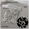 New Year Little Horse Sparkly Zirconia Rhinestone Nail Art Kit - High Quality Strips, Irregular Shapes, Pearls & Rhinestones