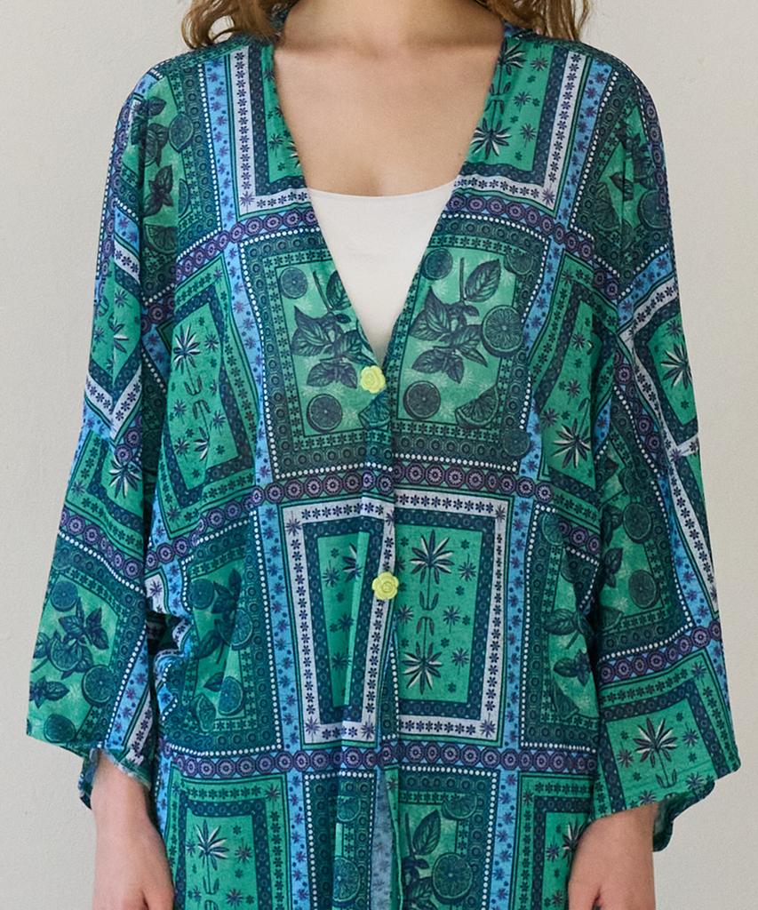Bonide Rose Button Long Robe Ferr