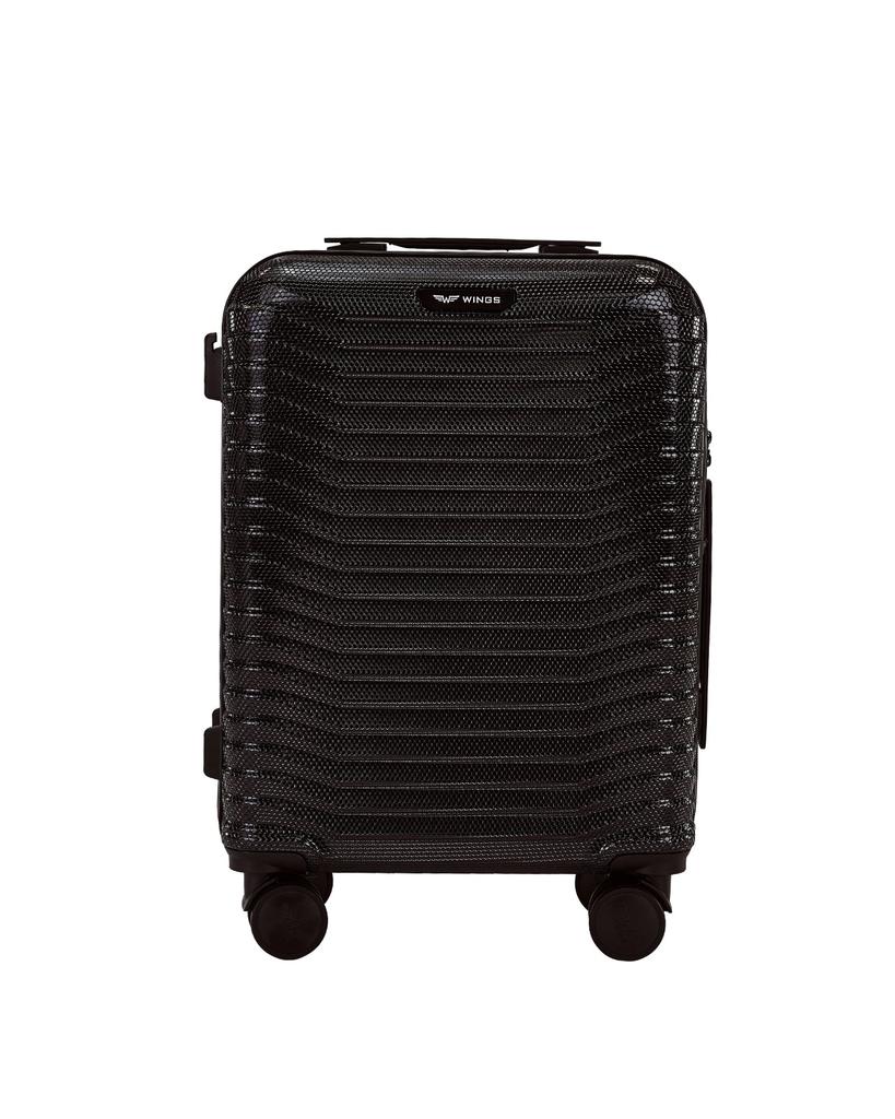 Wings Pc Sea Eagle 2.0 20" Black Cabin Suitcase