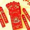 Cartoon Draw Lots Red Envelope Traditional Surprise Boxes Pockets Lucky Draw Red Pockets  New Year