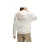Fila Classic Versatile Fleece Hooded Sweatshirt Women Tops Cloud-Mushroom-White F11W519218FWT