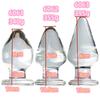 Anal Plugs Large 6CM Glass Transparent Vaginal Dilation Masturbator
