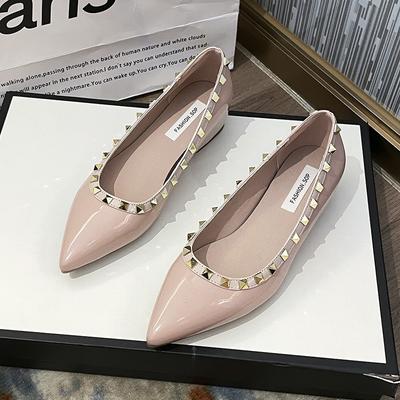 Mode Schuhe für Frauen Spitz 2024 Heißer Verkauf Einfarbig Lässig Bequeme Wohnungen Tragen Beständig frauen Schuhe Zapatos Para Mujeres