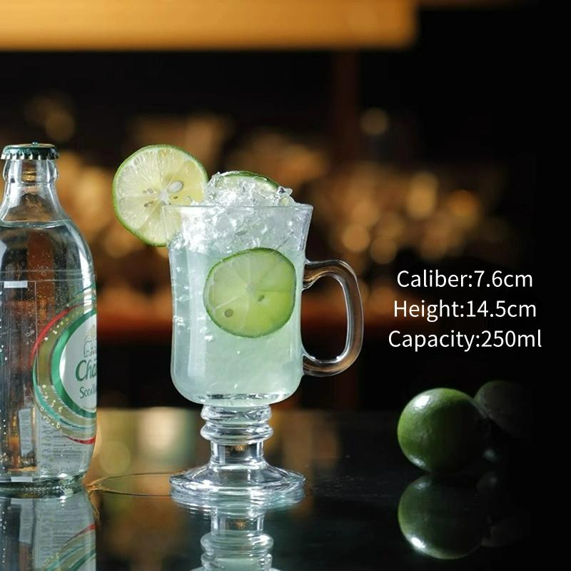 Creative Cocktail Glasses Cups High-looking Glass Juice Cup Tall Sparkling Fruit Wine Cup Personalized Beer Glass Cups Drinkware