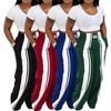 Women's Wide Leg Pants Side Stripe