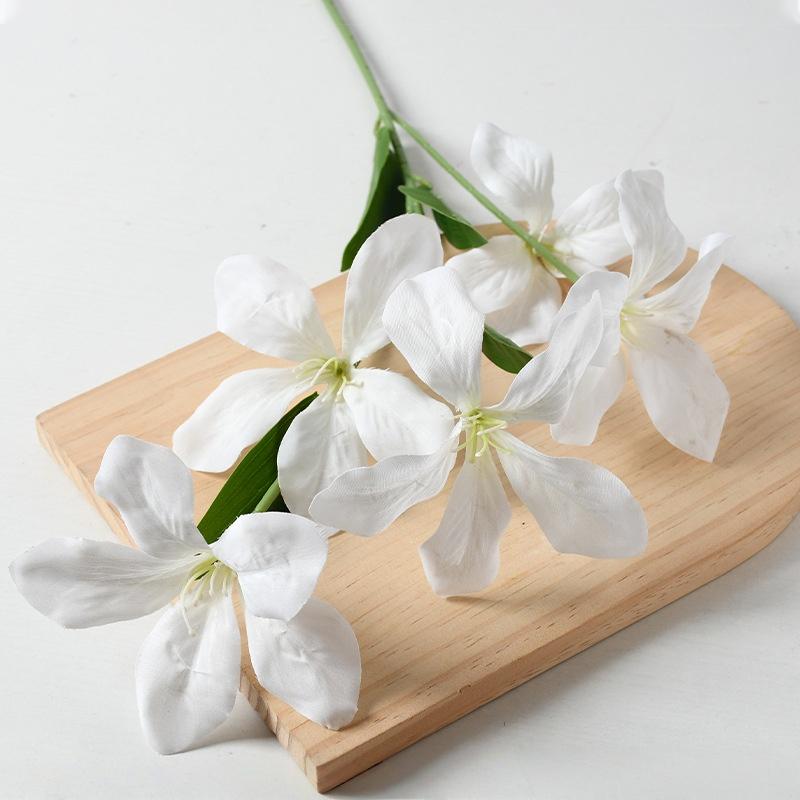 5 Artificial Flowers, High-end Decorations for Wedding, Home, Living Room, Dining Room, Office Plants, Shooting Props Flowers