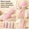 Long Hot Water Bottle 500/1000ML with Plush Cover, Leak-Proof Drurable Bag, Menstrual Cramp Pain Relief Warmer Bag Compress