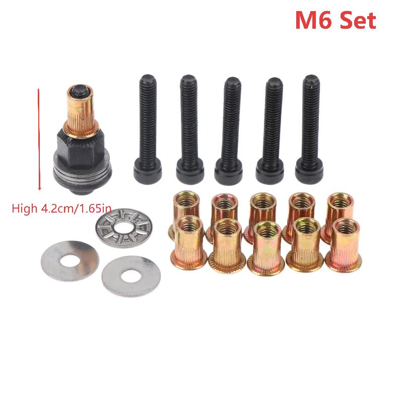 M3 M12 Rivet Nut Tool Set Ergonomic Manual Installation Kit With Assorted Nuts Washers For Sheet Metal DIY Tasks