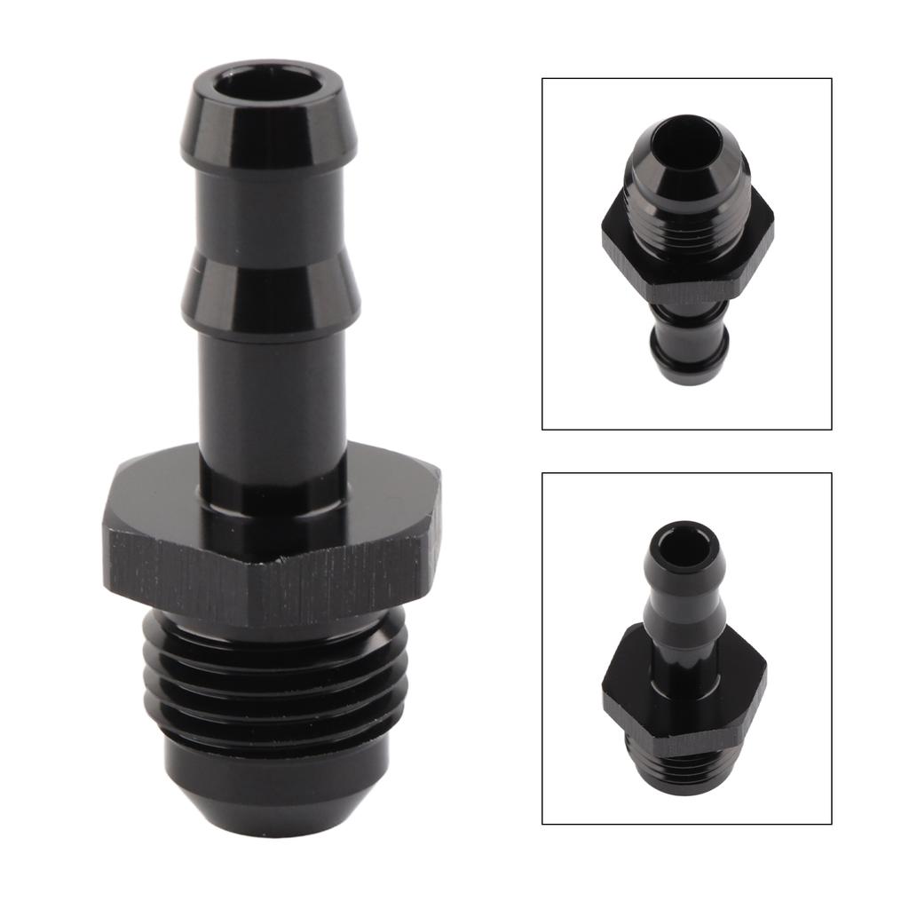 Schlauchstutzen-Adapter?6 AN Außengewinde auf 5/16 Zoll Anschluss für Gummi-/Kunststoff-/Nylon-Kraftstoffleitungen