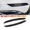 2Pcs Car Styling Honeycomb Tail Rear Fog Lamp Cover Trim Sticker For Golf 7.5 MK7.5 Rear Bar Bumper Reflector Strips-A87Q