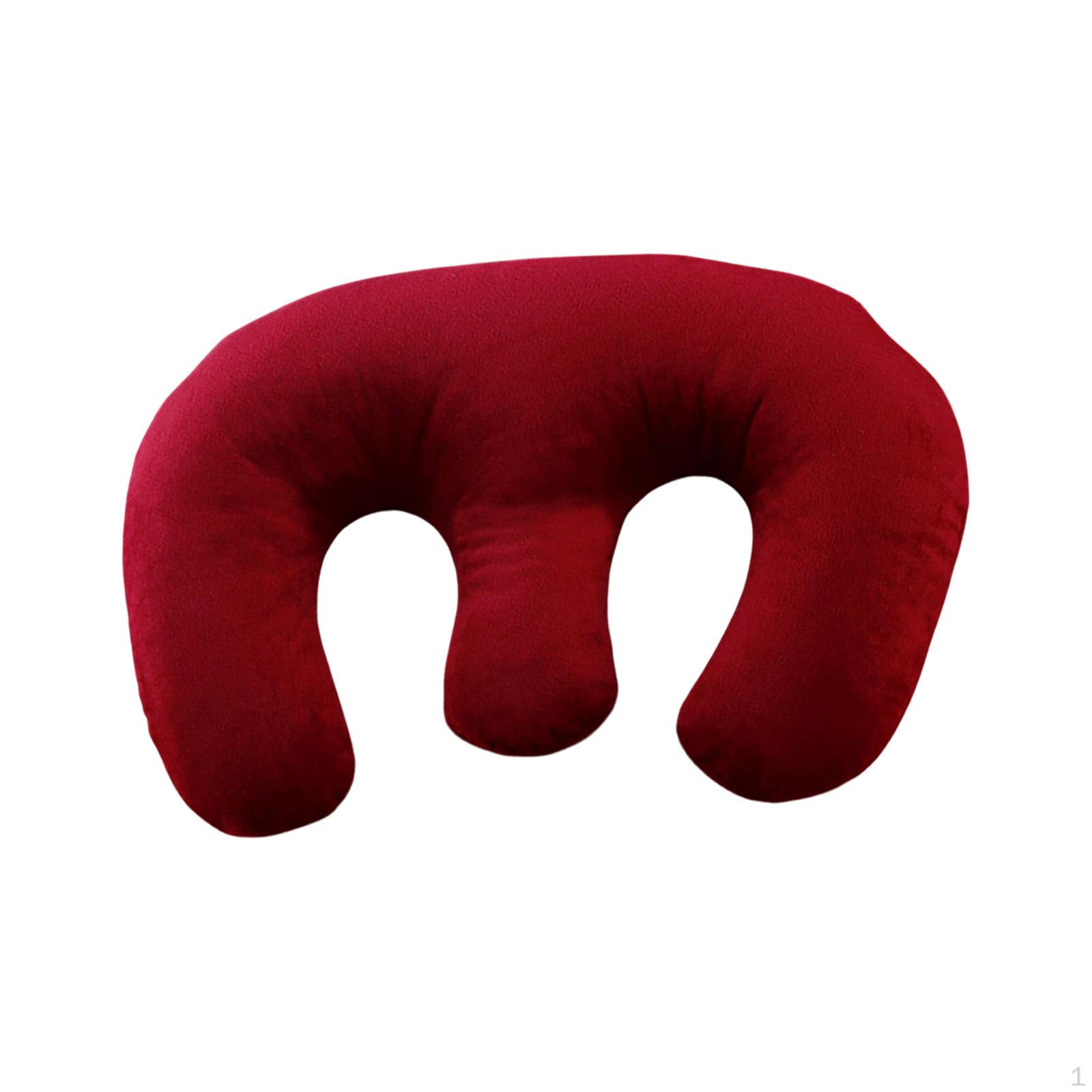 

Подушка для груди Салон красоты Поддержка Удобная Мягкая Утолщенная Полая Массажная Грудь красный