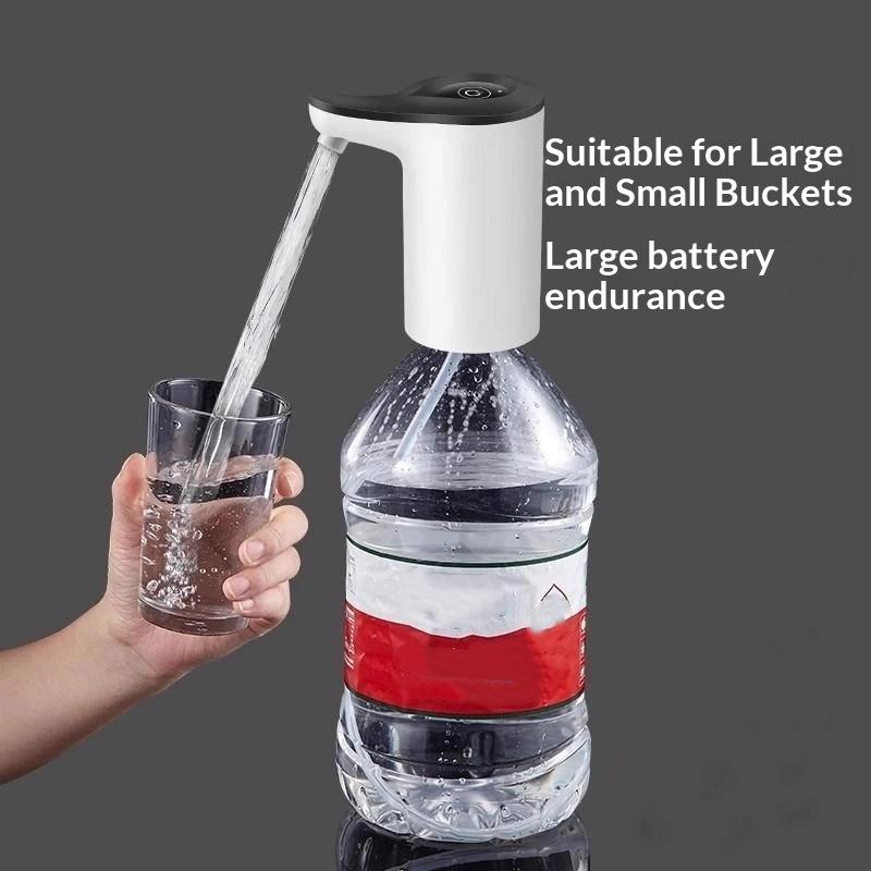 Portable High-Flow Electric Water Pump, 1.2L/Min Fast Transfer Siphon For Water Jugs, Usb-C Rechargeable For Outdoor/Travel