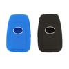 Smart Key Cover, Silicone Scratch Prevention Protection, 2 Set, Compatible with Toyota Prius 50 Series C-HR (Black, Blue)
